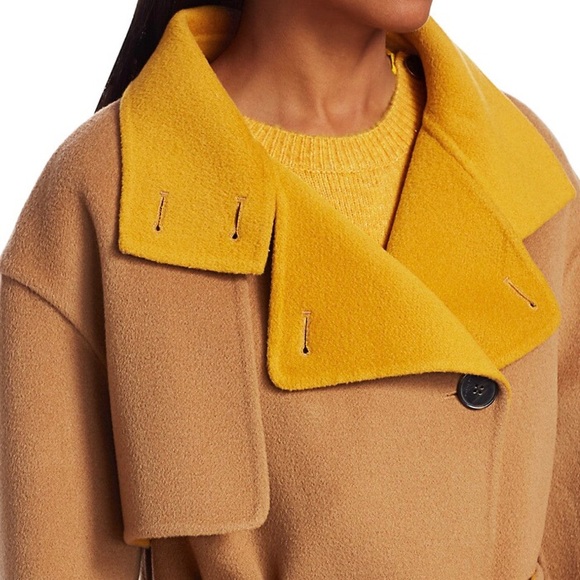 Coach Oversized Stormflap Wool Coat